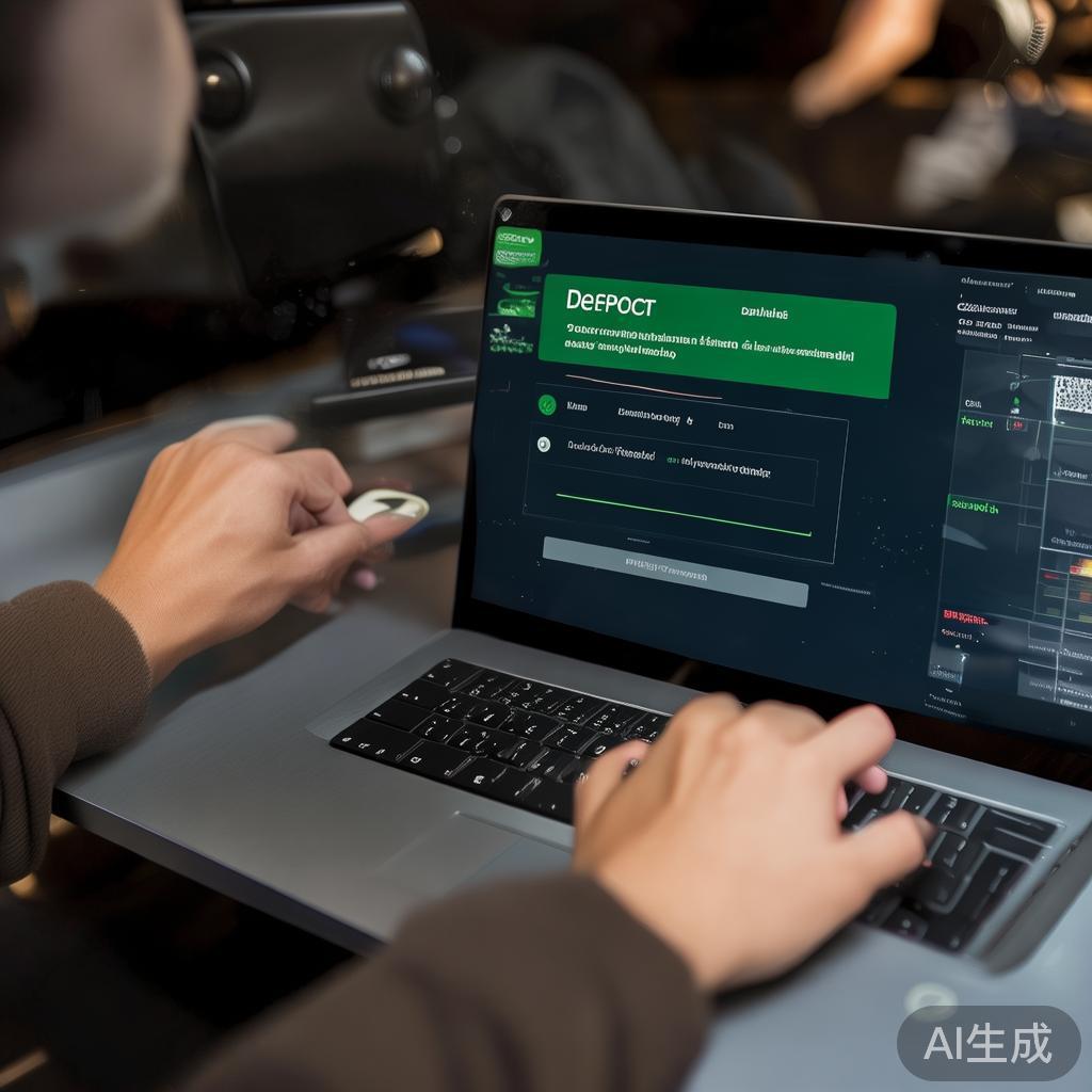 支付流程详解
用户在平台上选择“存款”页面后，可