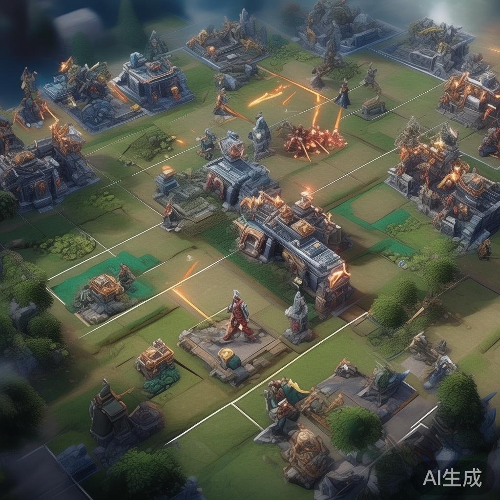 以最近一场《王者荣耀》比赛为例，双方在前期进行了激